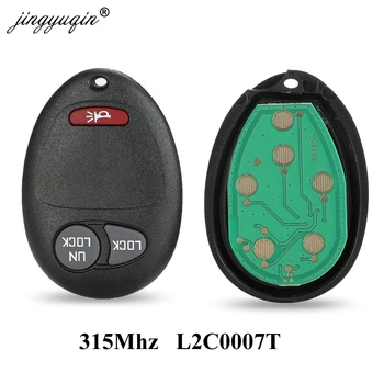 jingyuqin 10шт 3 кнопки L2C0007T дистанционный ключ для Buick Chevrolet Colorado Canyon H3 2006 2007 2008 2009 2010 ключи 315 МГц