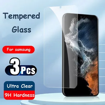 Защитная пленка для экрана из закаленного Стекла Samsung M20 M30 M31S M51 M32 S20 FE A14 A21S A23 A30 A50 A40 A52S A53 A70 A71 A51 A54 Glass