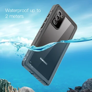 IP68 Водонепроницаемый чехол Для Samsung Galaxy S22 Ultra S23 Note 20 S21 FE S20 Plus A53 A52 A12 A32 A13 Чехол для телефона для Плавания на открытом Воздухе