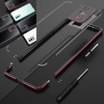 Лидер продаж! Алюминиевый Металлический Чехол-Бампер Для Xiaomi Redmi K60 Pro Capa Shell Redmi K60 Cover CASE Объектив Carmera + Защита Рамки