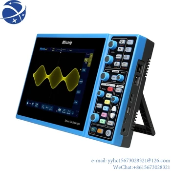Yun Yi 2023 Горячие Продажи Micsig Высококачественный Планшетный Цифровой Запоминающий Осциллограф STO1104E 100 МГц 4CH 70Mpts 8 